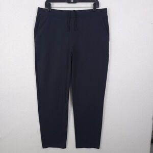 Uniqlo Ultra Stretch Dry-Ex Pants Men XL Navy Blue Tapered Athletic Gorpcore